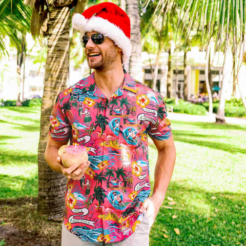 RSVLTS RSVLTS Short Sleeve Shirt Chill Santa – KUNUFLEX Short Sleeve Shirt