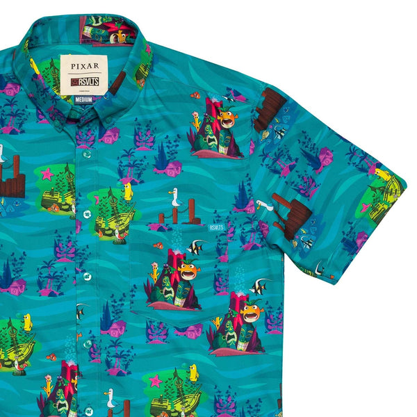 Disney and Pixar Finding Nemo The Great Escape KUNUFLEX Short Sleeve Shirt Disney and Pixar Finding Nemo The Great Escape KUNUFLEX Short Sleeve Shirt