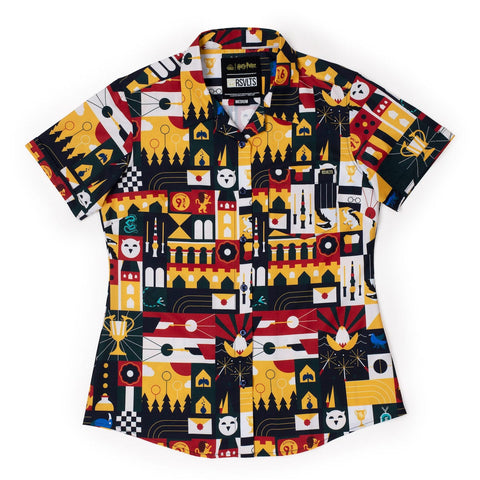 rsvlts-xs-rsvlts-harry-potter-magic-at-play-womens-kunuflex-short-sleeve-shirt