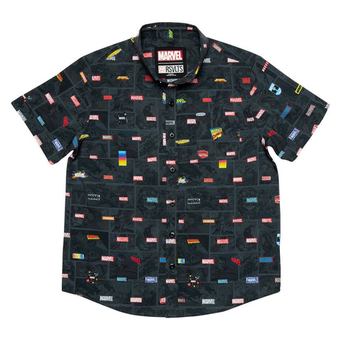 rsvlts-xs-rsvlts-marvel-pages-of-time-youth-kunuflex-short-sleeve-shirt