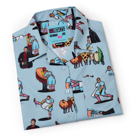 rsvlts-saturday-night-live-womens-short-sleeve-shirt-saturday-night-live-lunch-lady-land-womens-kunuflex-short-sleeve-shirt-presale