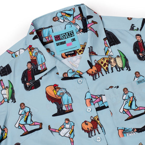rsvlts-saturday-night-live-womens-short-sleeve-shirt-saturday-night-live-lunch-lady-land-womens-kunuflex-short-sleeve-shirt-presale