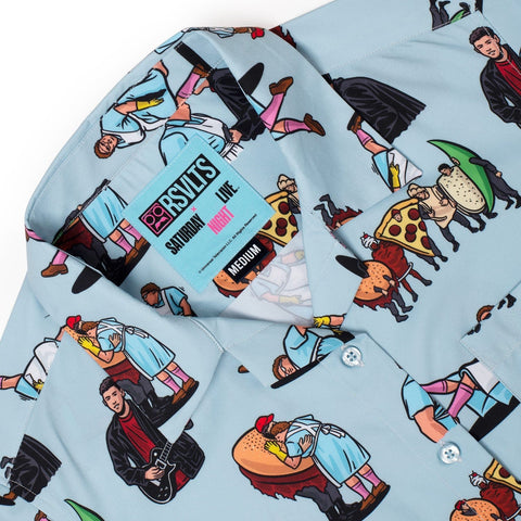 rsvlts-saturday-night-live-womens-short-sleeve-shirt-saturday-night-live-lunch-lady-land-womens-kunuflex-short-sleeve-shirt-presale