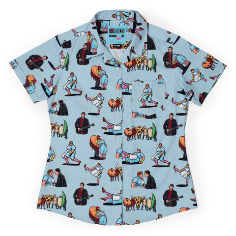 rsvlts-xs-saturday-night-live-womens-short-sleeve-shirt-saturday-night-live-lunch-lady-land-womens-kunuflex-short-sleeve-shirt-presale