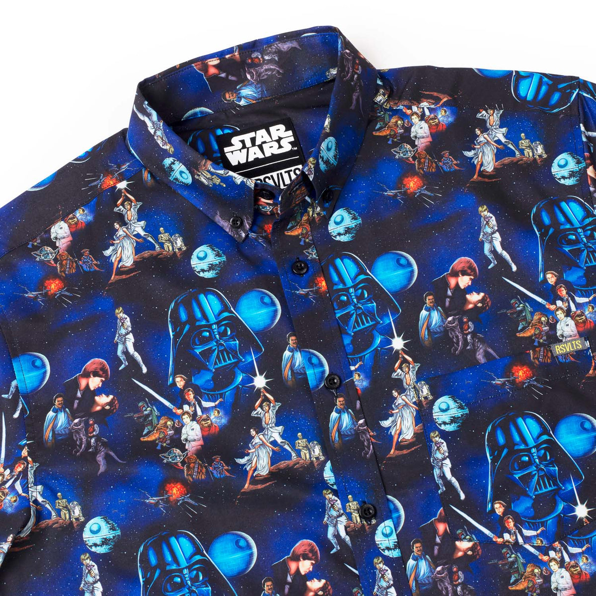 star wars long sleeve dress shirt Star Wars The Trilogy – KUNUFLEX Short Sleeve Shirt