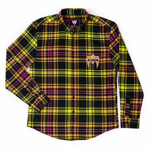 rsvlts-xs-wwe-flannel-long-sleeve-ultimate-warrior-run-forever-borlandflex-long-sleeve-flannel